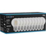 Mexen Vintis 10x LED филaментнa крушка E27, G45, 4W, 55 lm, оранжева - L156-E27-04XX-48x10 (L156-E27-04XX-48x10)