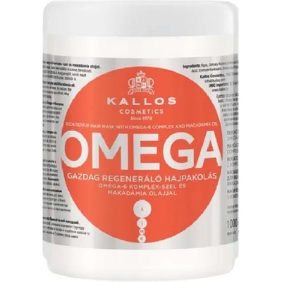 Kallos Omega регенерираща маска За коса 1000 мл