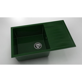 Image 1 of FAT Мивка Vanguard 228, Polymer marble, 09 Зелен гранит, с включен сифон