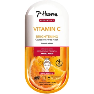 7th Heaven Лист маска за лице Nutriactive Vitamin C, 1 брой