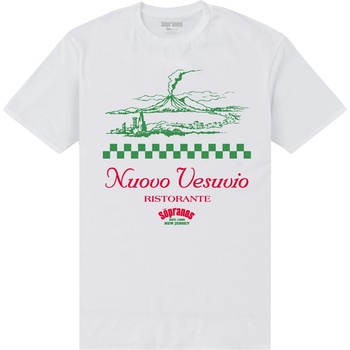 ZOOT. Fan Бяла тениска HBO The Sopranos Nuovo Vesuvio ZOOT. Fan | Byal | МЪЖЕ | S