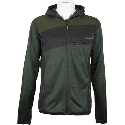 Trakker Mikina Marl Fleece Back Hoody