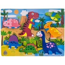 Tulimi zábavné puzzle vkládací Dinosauři