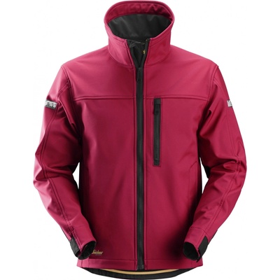 Snickers Workwear bunda softshell AllroundWork pánská červená