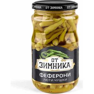 ОТ ЗИМНИКА ФЕФЕРОНИ ЖЪЛТИ ЛЮТИ ЧУШКИ 340гр
