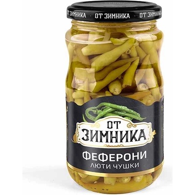 ОТ ЗИМНИКА ФЕФЕРОНИ ЖЪЛТИ ЛЮТИ ЧУШКИ 340гр