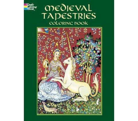 Medieval Tapestries Coloring Book