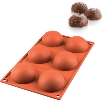 Silikomart Форма за сладки Sf002 Half Sphere силиконова (20.002.00.0065)
