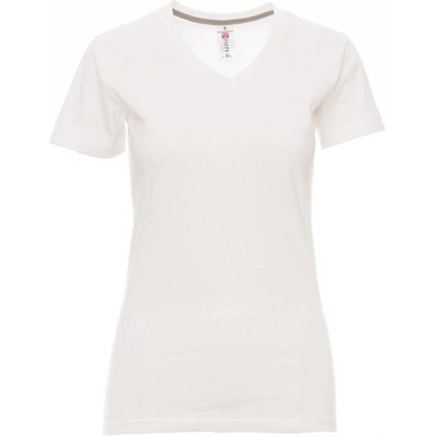 PAYPER v-neck lady 000951-0026 / Дамска тениска с къс ръкав, с v-образно деколте - бяла l (000951002600000l)