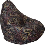 Pufrelax Пуф круша 220л. , Nirvana Hobbit, Перящ се калъф, Пълнеж от Полистиролни перли, Flick-Flack
