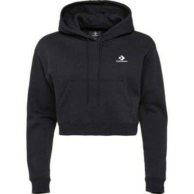 Converse Star Chevron Hoodie čierna biela