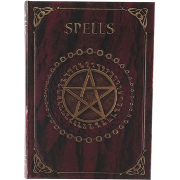 Nemesis Now Тефтер Nemesis Now Adult: Spell Book - Embossed Spell Book (Red), формат A5 (B0145A3)
