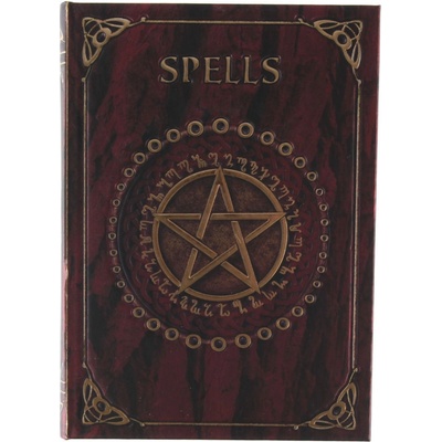 Nemesis Now Тефтер Nemesis Now Adult: Spell Book - Embossed Spell Book (Red), формат A5 (B0145A3)