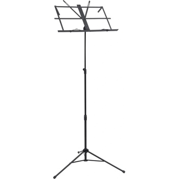 Image 1 of vidaXL Стойка за ноти, черна, стомана (70074)