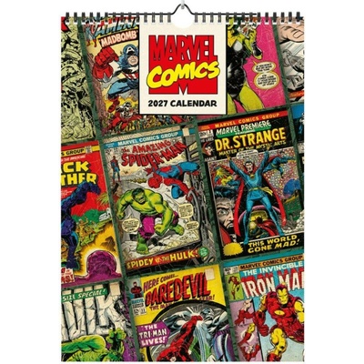 CurePink Oficiální nástěnný Marvel Comics A3 29,7 x 42 cm [CPA32706] 2027