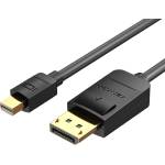 Vention mini Displayport - Displayport, (черен), 2 м, кабел