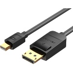 Vention mini Displayport - Displayport, (черен), 2 м, кабел