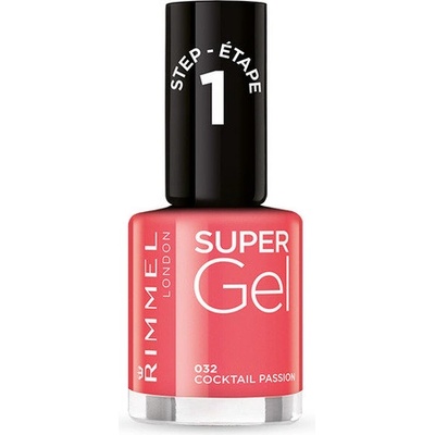 Rimmel Super Gel Nail Polish - Lak na nechty 12 ml - 110 Cream & Blend