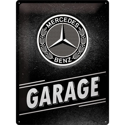 Postershop Plechová cedule: Mercedes-Benz Garage - 40x30 cm