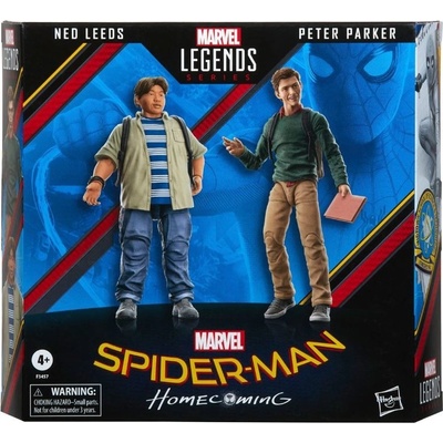 Hasbro Marvel Legends Spiderman Homecoming Peter Parker a Ned Leeds Set 2