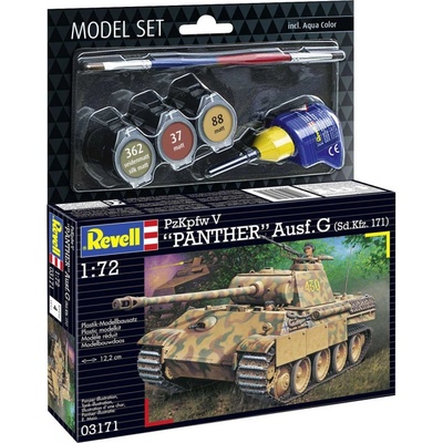 Revell slepovací model Panther Ausf.G 1:72 – Sleviste.cz