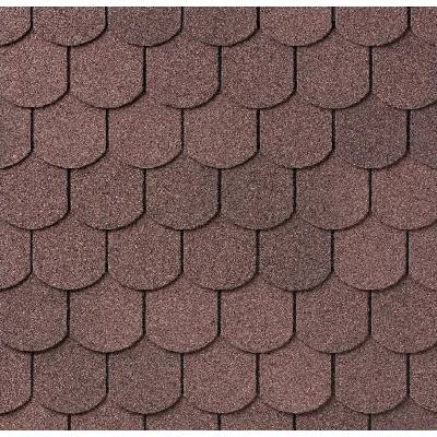 DH Insulation Střešní asfaltový šindel Bobrovka hnědý 3 m2