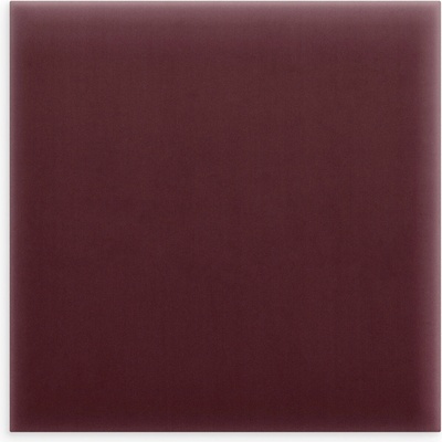 Čalouněný nástěnný panel Magic Velvet vínový 30x30 cm čtvercový
