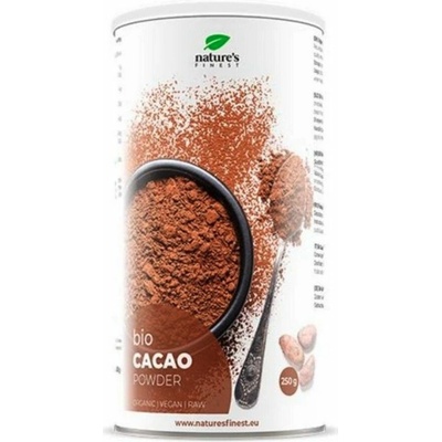 Nature’s Finest Bio Cacao Powder Kakaový prášek 250 g