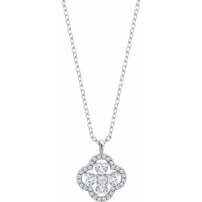 Lotus Silver Strieborný náhrdelník so zirkónmi LP3895-1/1