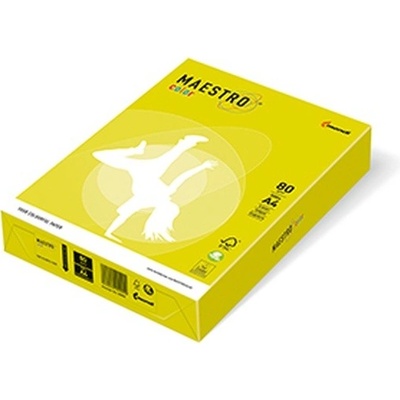 Xerografický barevný papír Maestro A4/80g Neon yellow