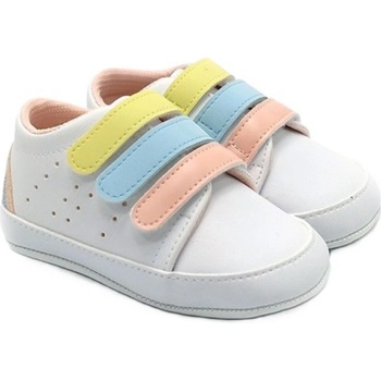 Funny Baby Бебешки буйки Funny Baby - Rainbow, размер 19, 11-15 м, кецове, сини (7378-23)