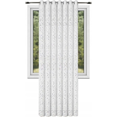 BytoTex Závěs Lorena bílá , 1ks x 145 x 250 cm (cena za 1 kus)