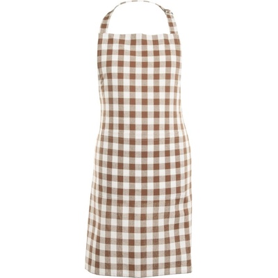 Tiseco Home Studio Памучена престилка Gingham - Tiseco Home Studio (9686COGNAC)