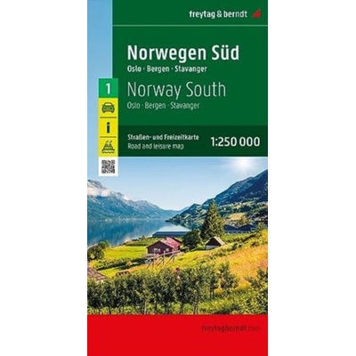 Norsko jih 1:250 000 / automapa - freytag&berndt