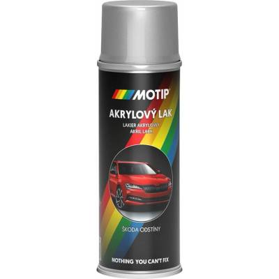 Akrylový lak Škoda strieborná metalíza - 200ml