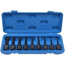 Quatros QS50010 Sada nástrčiek XZN (Spline), 1/2", M4 - M16, 9 ks -