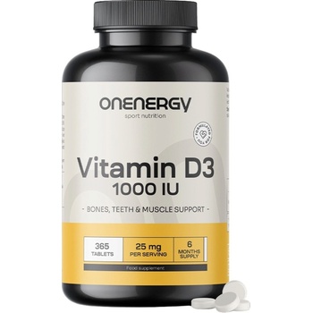 OnEnergy Vitamin D3 1000 IU - 365 таблетки