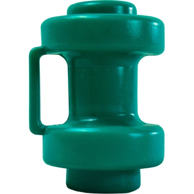 Inlea klobúčik universal dark green 8 ks