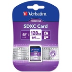 Verbatim SDXC 128GB C10/U1 44025