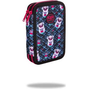 COOLPACK Ученически несесер с два ципа CoolPack Jumper 2 Dogs to go (D066322)