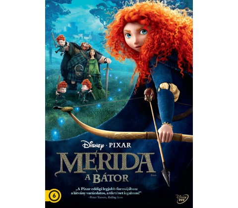 Merida, a bátor HU DVD