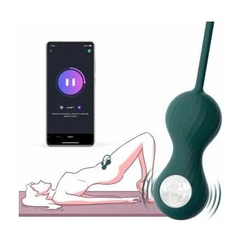 Magic Motion Crystal Duo Smart Kegel Trainer Set with App Control & Weights