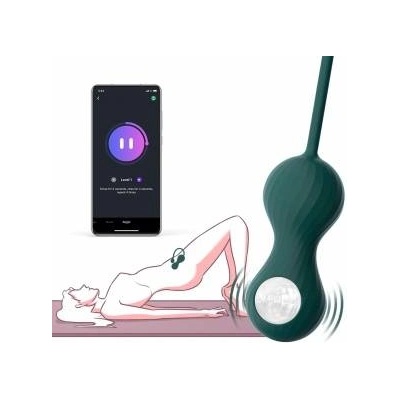 Magic Motion Crystal Duo Smart Kegel Trainer Set with App Control & Weights