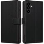 Tech-Protect wallet rs galaxy a56 5g черно/червен калъф за карти (5906302362592)