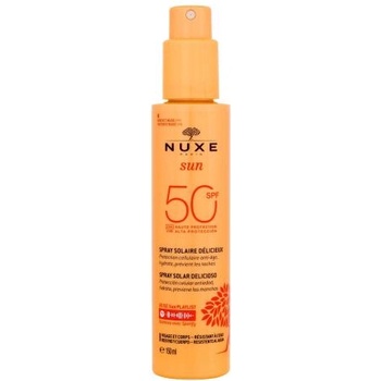 NUXE Sun Delicious Spray SPF50 слънцезащитен спрей с висока uv защита 150 ml