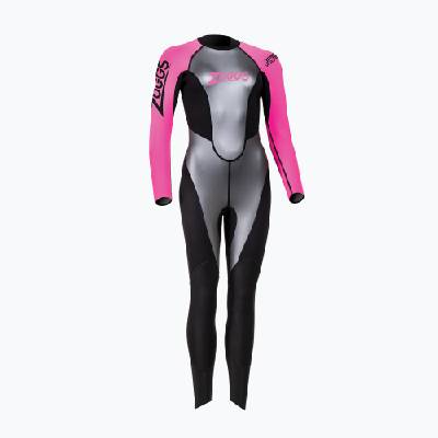 Пяна за плуване за жени Zoggs Ow Explorer Gsk Fs 3.2. 2 mm black/pink