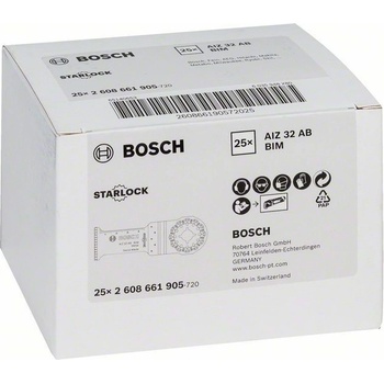 Bosch Bimetalový ponorný pilový list AIZ 32 AB, Metal 2608661905