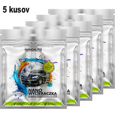 NANOAUTO Tekuté stierače 5 x 12 ml