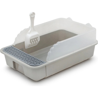 Syd за котешка тоалетна с висок прозрачен борд