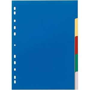 DURABLE Регистър durable пластмаса a/4 5 цвята 673027 (673027)